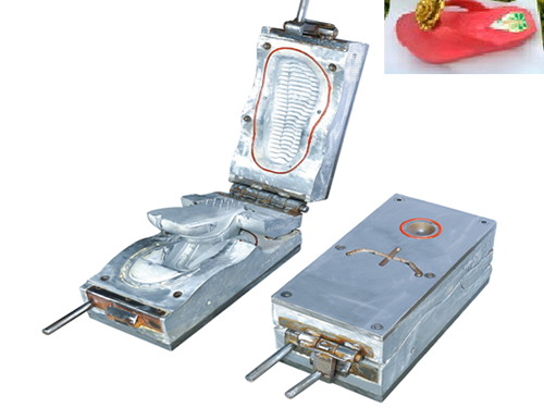 PVC吹氣拖鞋模具